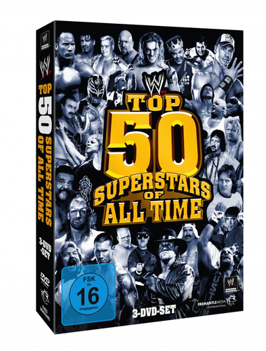 WVG TOP 50 SUPERSTARS OF ALL TIME DVD Deutsch, Englisch
