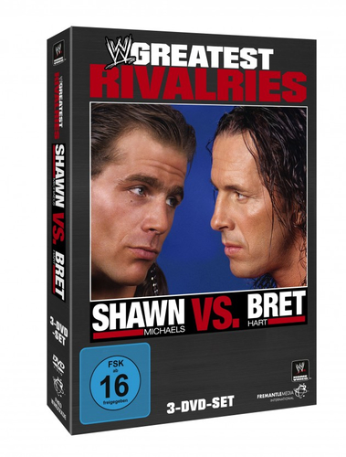 WVG GREATEST RIVALRIES: SHAWN MICHAELS VS. BRET HART DVD Deutsch, Englisch