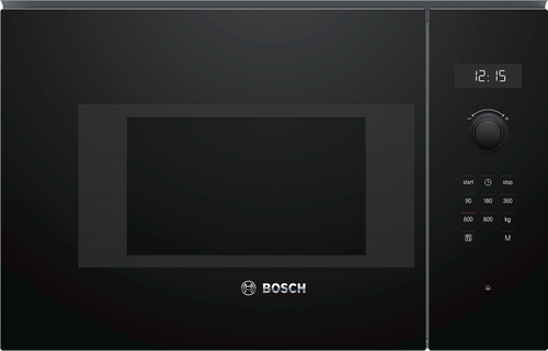 Bosch Serie 6 BFL524MB0 Mikrowelle Integriert Solo-Mikrowelle 20 l 800 W Schwarz (Schwarz)