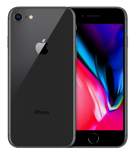 Apple iPhone 8 Single SIM 4G 64GB Grau (Grau)