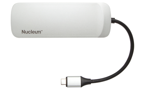 Kingston Technology Nucleum USB 3.0 (3.1 Gen 1) Type-C 5000Mbit/s Silber Schnittstellenhub
