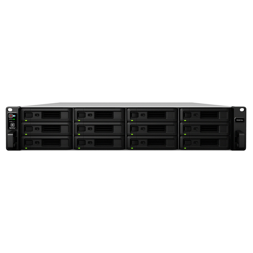 Synology RackStation RS3618xs NAS Eingebauter Ethernet-Anschluss Schwarz