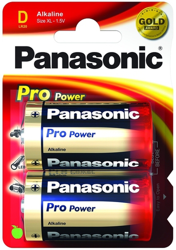 Panasonic 1x2 LR20PPG (Blau, Gold, Rot)