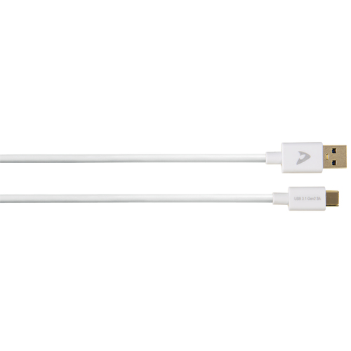 Avinity 00127053 USB Kabel 1 m USB 3.2 Gen 2 (3.1 Gen 2) USB A USB C Weiß
