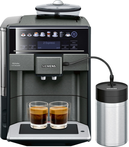 Siemens TE657F09DE Kaffeemaschine Vollautomatisch Espressomaschine 1,7 l (Schwarz)
