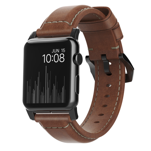 Nomad NM1A4RBT00 Band Braun Leder Smartwatch-Zubehör