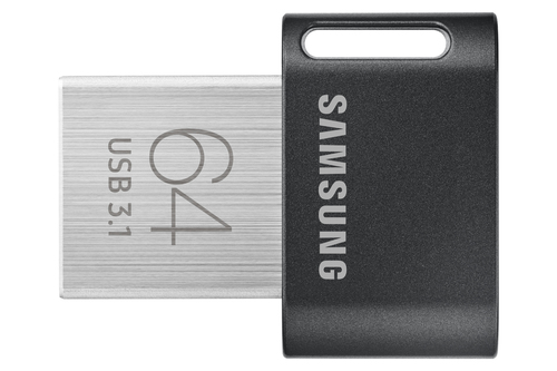 Samsung MUF-64AB USB-Stick 64 GB USB Typ-A 3.2 Gen 1 (3.1 Gen 1) Grau, Silber (Grau, Silber)