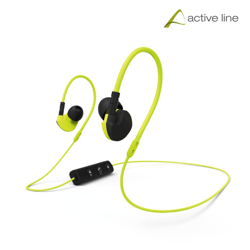 Hama Active BT Kopfhörer Kabellos im Ohr Sport Bluetooth Schwarz, Gelb