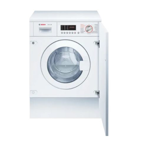 Bosch Serie 6 WKD28543 Waschtrockner Integriert Frontlader Weiß E (Weiß)