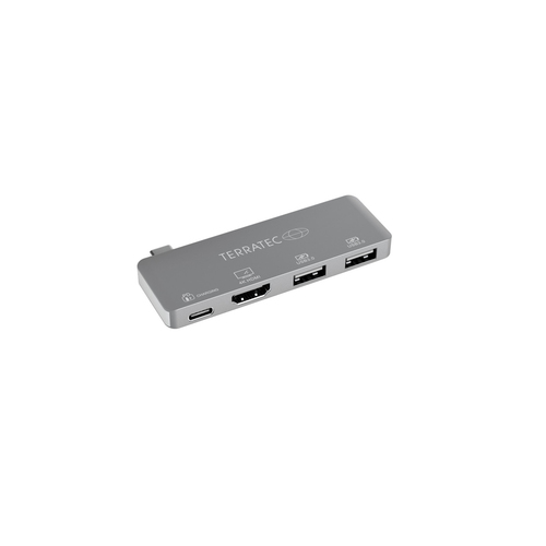 Terratec Connect c4 USB 3.2 Gen 1 (3.1 Gen 1) Type-C 5000 Mbit/s Silber