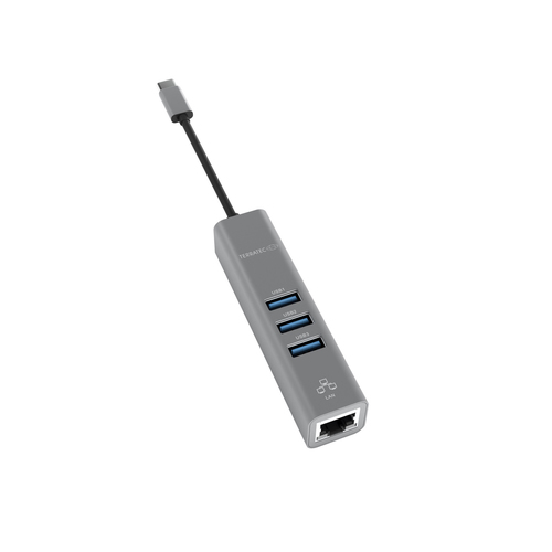 Terratec Connect c2 USB 3.2 Gen 1 (3.1 Gen 1) Type-C 5000 Mbit/s Silber