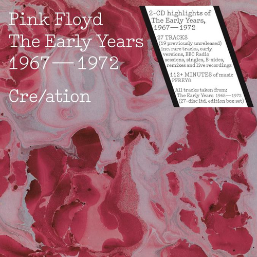 Warner Music Pink Floyd - The Early Years 1967-1972 Cre/ation, 2CD CD Rock