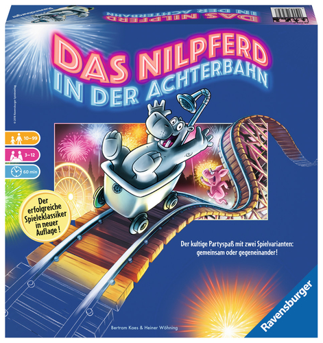 Ravensburger Das Nilpferd in der Achterbahn