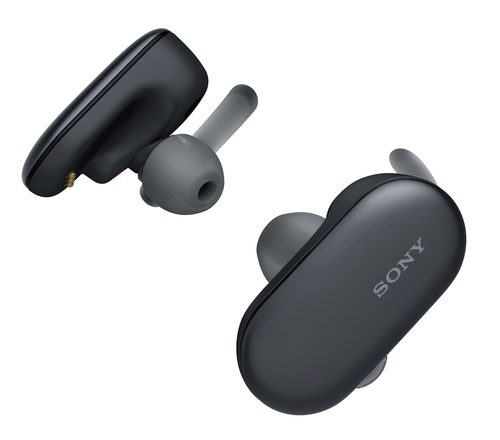 Sony WF-SP900 Schwarz Im Ohr im Ohr Kopfhörer (Schwarz)