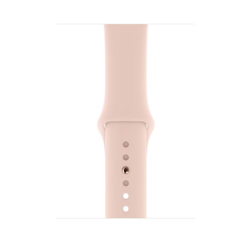 Apple MTPM2ZM/A Smartwatch-Zubehör Band Pink, Sand Fluor-Elastomer (Pink, Sand)