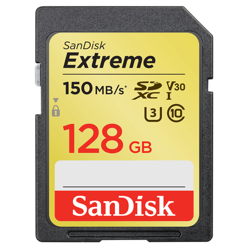 SanDisk Exrteme 128 GB Speicherkarte SDXC UHS-I Klasse 10