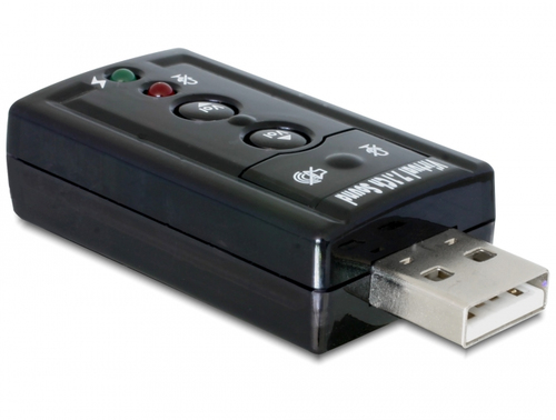 DeLOCK 63926 Audiokarte 7.1 Kan&auml;le USB