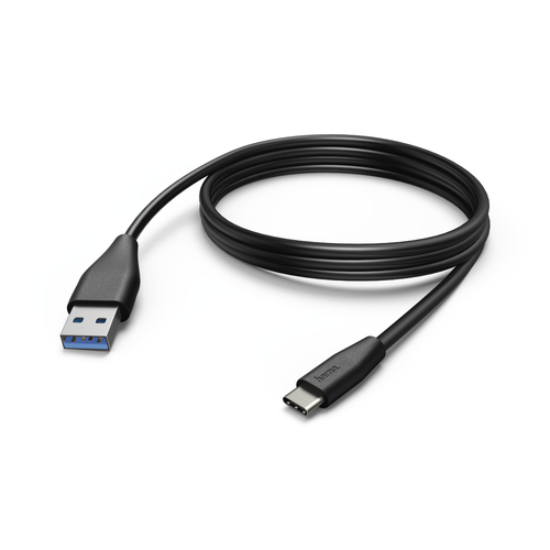Hama 00183343 USB Kabel 3 m USB C USB A Schwarz