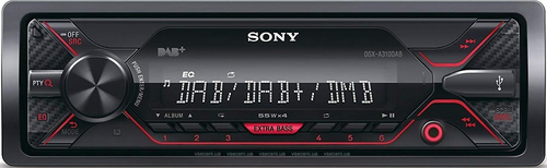 Sony DSX-A310KIT Schwarz, Rot 220 W (Schwarz, Rot)