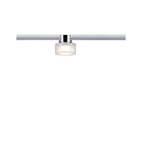 Paulmann 955.02 Lichtspot Schienenlichtschranke Chrom, Transparent, Weiß LED 5,2 W