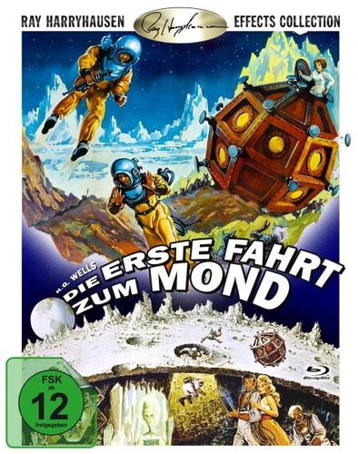 Koch Media Die erste Fahrt zum Mond / First men in the moon (Blu-ray)