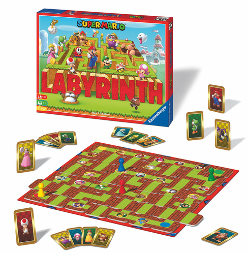 Ravensburger 00.026.063 Super Mario Labyrinth Brettspiel Strategie