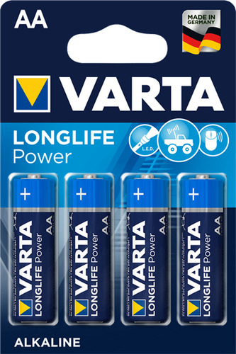 Varta Longlife Power AA Einwegbatterie LR06 Alkali
