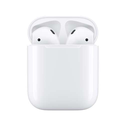 Apple AirPods (2nd generation) AirPods Kopfhörer True Wireless Stereo (TWS) im Ohr Anrufe/Musik Bluetooth Weiß (Weiß)