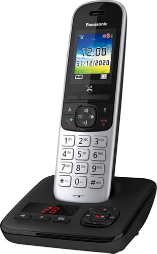 Panasonic KX-TGH720 DECT-Telefon Anrufer-Identifikation Schwarz