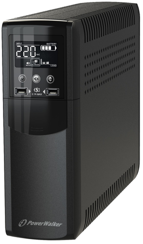PowerWalker VI 1200 CSW Line-Interaktiv 1,2 kVA 720 W 4 AC-Ausg&auml;nge