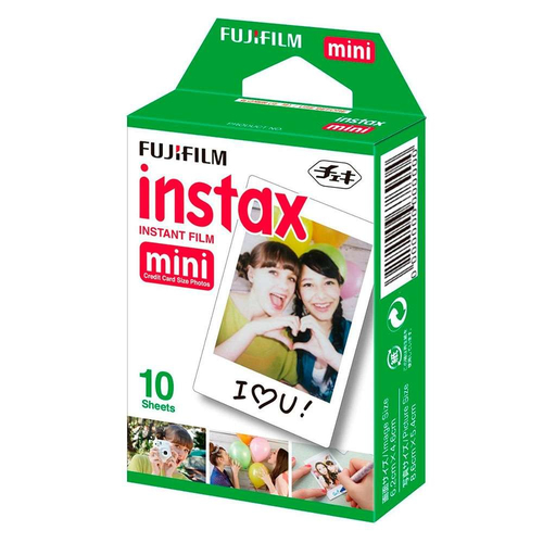 Fujifilm Instax Mini Sofortbildfilm 10 Stück(e) 54 x 86 mm