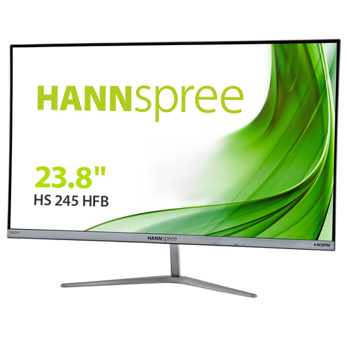 Hannspree HS 245 HFB 60,5 cm (23.8 Zoll) 1920 x 1080 Pixel Full HD LED Schwarz, Silber