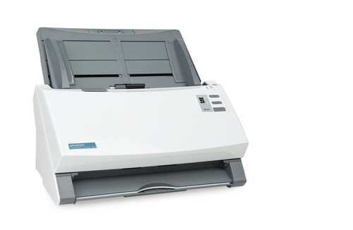 Plustek SmartOffice PS456U Plus ADF-Scanner 600 x 600 DPI A4 Grau, Weiß