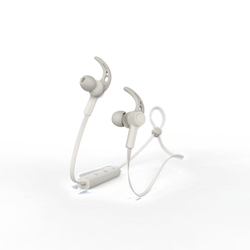 Hama Connect Kopfhörer Kabellos Ohrbügel, im Ohr Sport Mikro-USB Bluetooth Weiß