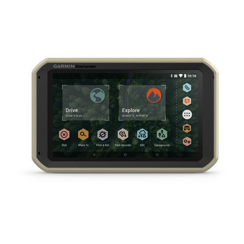 Garmin Overlander Navigationssystem Fixed 17,8 cm (7 Zoll) TFT Touchscreen 437 g Schwarz