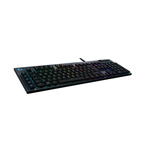 Logitech G G815 LIGHTSYNC RGB Mechanical Gaming Keyboard – GL Linear Tastatur USB QWERTZ Deutsch Karbon