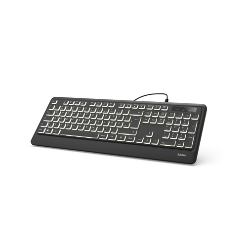 Hama KC-550 Tastatur USB QWERTZ Deutsch Schwarz