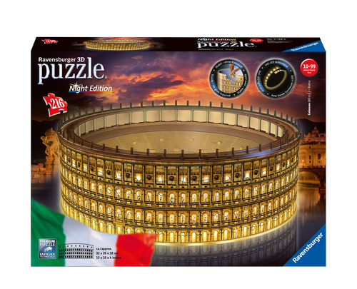 Ravensburger Colosseum Night Edition 3D-Puzzle 216 St&uuml;ck(e) Geb&auml;ude