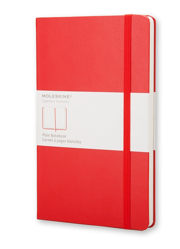 Moleskine Classic Notizbuch 240 Blätter Rot