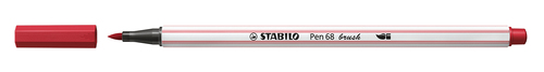 STABILO Pen 68 brush Filzstift Medium Rot 1 Stück(e)