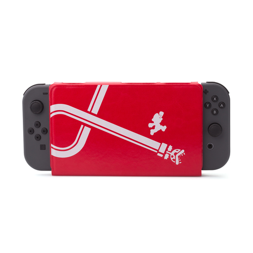 PowerA Super Mario Flip case Nintendo Rot, Weiß