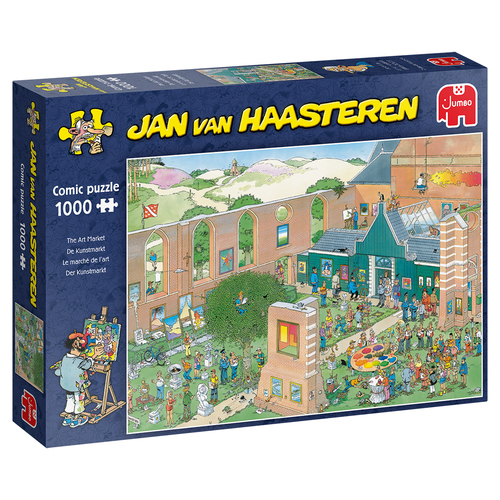 Jan van Haasteren - Der Kunstmarkt - 1000 Teile
