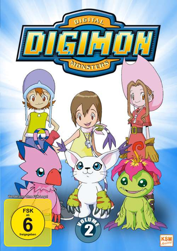 KSM GmbH Digimon Adventure Vol 2 Ep. 19-36