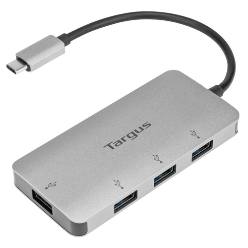Targus ACH226EU Schnittstellen-Hub USB 3.2 Gen 1 (3.1 Gen 1) Type-C 5000 Mbit/s Silber