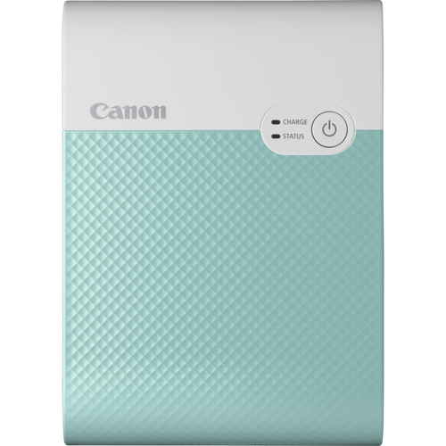 Canon SELPHY SQUARE QX10 mobiler WLAN-Farbfotodrucker, Mintgrün (Mintfarbe)