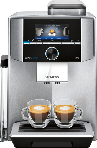 Siemens EQ.9 TI9558X1DE Kaffeemaschine Vollautomatisch Espressomaschine 2,3 l (Schwarz, Edelstahl)