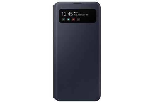 Samsung EF-EA415 Handy-Schutzhülle 15,5 cm (6.1 Zoll) Geldbörsenhülle Schwarz (Schwarz)
