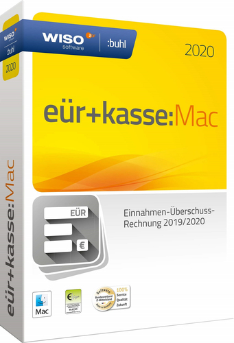 Buhl Data Service WISO eür+kasse:Mac 2020 1 Lizenz(en)