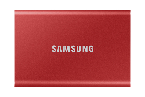 Samsung Portable SSD T7 500 GB Rot (Rot)