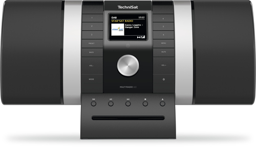 TechniSat MultyRadio 4.0 Persönlicher CD-Player Schwarz, Grau